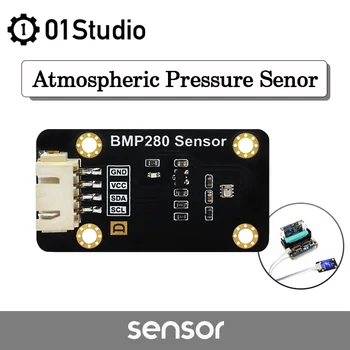 01Sudio атмосферното налягане Сеньор MP280 модул pyBoard Micropython програмиране на I2C 3,3
