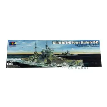 1/350 Тромпетист 05324 HMS Queen Elizabeth Боен Пластмасов Модел на Военен Кораб, Строителен Набор от Играчки за Момчета, Подарък за Нова Година TH05372-SMT6