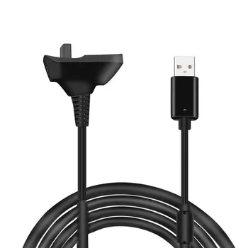 1,5 м USB Кабел За Зареждане Безжичен Гейм Контролер Геймпад Джойстика, захранващ Кабел, Зарядно устройство, слот кабели за Xbox 360
