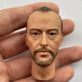 1/6 Мащабна модел с вырезанной главата Jean Reno, модел Leon 2.0, скулптура на главата за 12-инчов фигури, кукла-боди