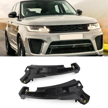 1 бр. черен скоба за закрепване на предната броня на автомобила, годни за Land Rover Range Rover Sport 2014 2015 2106 2017