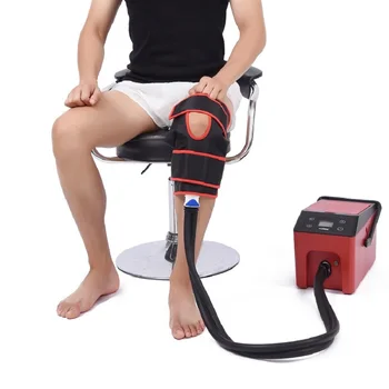 (1 водещата машина + глезен + рамо + коляното + чанта) криовосстановление коляното, компресиране терапия с лед, физическа