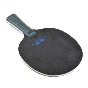1 * Нож ракета за тенис на маса с дълга дръжка от въглеродни влакна за пинг-понг топка от влакна ариловой група