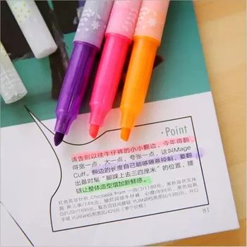 10 бр. ароматни цветен маркер, писалка за рисуване, 6 цвята, дължина 13,5 см, безплатна доставка