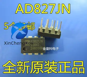 10 бр. оригинален нов AD827 AD827JN AD827JNZ двоен операционен усилвател DIP-8