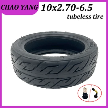 10x2,70-6,5 а безкамерни гуми Chaoyang, благородна вакуумната гума за електрически скутер, пневматични колела