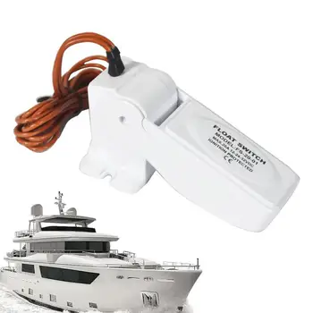 12 В, преминете трюмного помпа, автоматично електрическа водна помпа, лодка, морски поплавковый превключвател, регулатор на нивото на водата, поток сензор, ключ