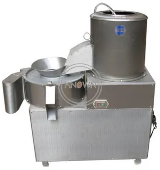 150-300 кг/ч електрически машини за миене на пресни картофи, почистване на картофени на ленти за рязане на чипс, машина за рязане на пръчици