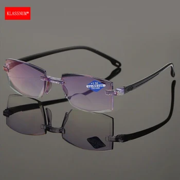 2 бр./компл. мъжки умни очила с автоматично регулиране, увеличителни стъкла, очила за четене, дамски слънчеви очила с защита от синя светлина +1.0-+4.0 Точки