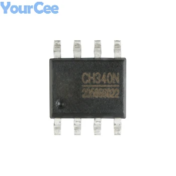 2 елемента Оригинален CH340N СОП-8 SOP8 USB към Сериен Порт Чип Вграден Кварцов Генератор на Чип за IC