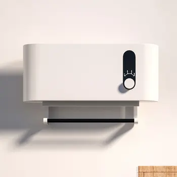 2000 W климатик Електрически нагревател Вентилатор монтиран на стената нагревател, охладител Баня Водоустойчив вентилатор за охлаждане на въздуха с цел синхронизиране на