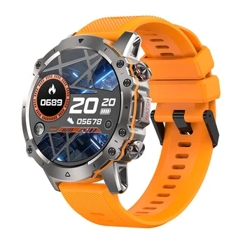 2023 AK56 Смарт Часовници Мъжки 2023 Bluetooth Покана Smartwatch За мъже 100 Спортни Режими на 30 Дни в режим на готовност 1,43-Инчов 360 * 360 HD Екран, Нов