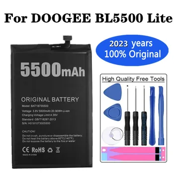 2023 година Нов взаимозаменяеми батерия 5500 mah BAT18735500 за DOOGEE BL5500 Lite Batterie Batteries + Инструменти