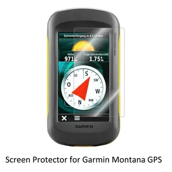 3 * Прозрачна LCD фолио от PET-фолио със защита от надраскване, защитно покритие за преносим GPS навигатор Garmin Montana 600 600t 650 650 t 680