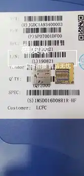 30 бр. оригинален нов SP07001DF00 8P TF държач за карти памет