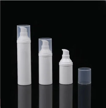 30 мл бяла бутилка с безвоздушным помпа серум/лосион/основа, тонер, емулсия, копър за тоалетна вода, опаковки за грижа за кожата