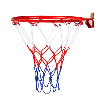 32 СМ Подвесная баскетболно окото с джанта за врата, спортна окото, баскетболно мрежа за баскетбол в помещения и на открито, подвесная мрежа за кошници