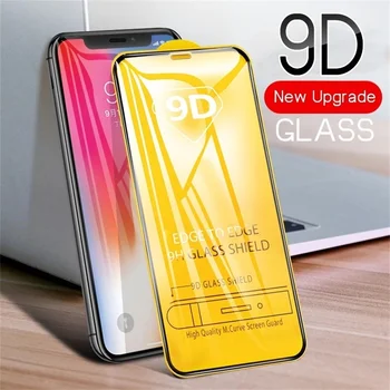 50шт 9D Защитно фолио за екран от закалено Стъкло за iPhone 13 12 11 Pro Max Защитно Стъкло за iPhone X XR XS Max Plus Pro 14