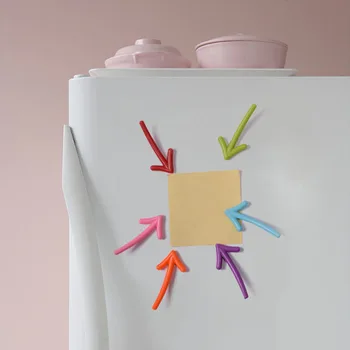 6шт Креативна магнитен стикер Стрелка балон Бонсай Магнит стикер за хладилник стикер със съобщение на дъската Магнит за хладилник