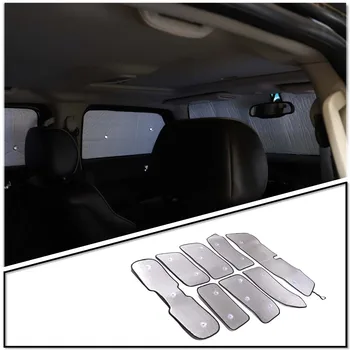 8 БР. UV Защита на Предния Прозорец на Колата сенника на Предното Стъкло на сенника на Кутията Авто Предния Прозорец на Колата Козирка За Hummer H3 2005-2009 г.