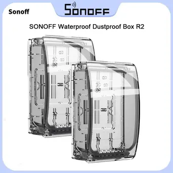 8шт Sonoff Box R2 Водоустойчив, Прахоустойчив, За BASICR2/BASICZBR3/RFR2/RFR3/DUALR2/Elite/Origin /POW Elite /Origin/ Серия M5 /серия TX