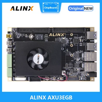 ALINX AXU3EGB: Xilinx Zynq UltraScale + такса за проектиране на FPGA MPSoC XCZU3EG AI Vitis-AI DPU 4K Видео