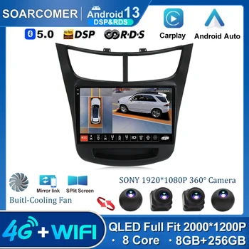 Android Стерео За Chevrolet Sail 2015-2018 GPS Навигация Авто Мултимедиен Плейър Аудио Авто Автомагнитола Главното Устройство 2 Din автомагнитола