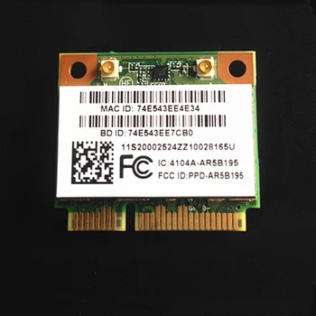 AR5B195 802.11 bgn WIFI + безжична карта BT3.0 за Lenovo серия G580, FRU 20002524