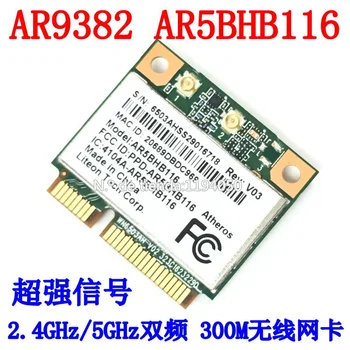Atheros AR9832 AR5BHB116 2,4/5 Ghz, однокристальная безжична карта 300 Mbps, 802.11 n MINI PCI-E WIFI