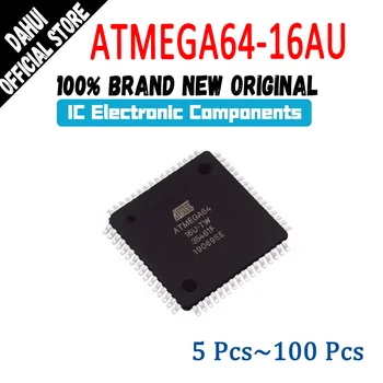 ATMEGA64-16AU ATMEGA64-16 ATMEGA64 ATMEGA IC MCU чип TQFP-64 в присъствието на 100% Нов Originl Оригиналната автентичната Спецификация в подкрепа на Предложението