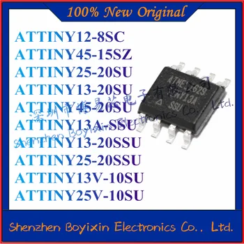 ATTINY12-8SC 13-20SU 45-15SZ 45-20SU 25-20SU 13A-SSU 25-20SSU 13-20SSU 13V-10SU 25V-10SU Оригинален оригинален чип на микроконтролера