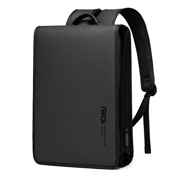 BANGE Нов дизайн за мъжки раница водоустойчив, подходящ за 15,6-инчов лаптоп чанти, мъжки пътна чанта, училищни чанти, градски бизнес раницата