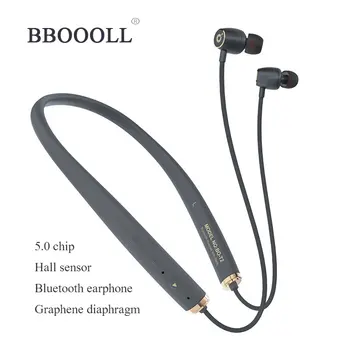 Bluetooth 5,0 Спортни слушалки Магнитни динамични втулки Стерео слушалки AAC Инвентар специална оферта за почистване 100% чисто нов