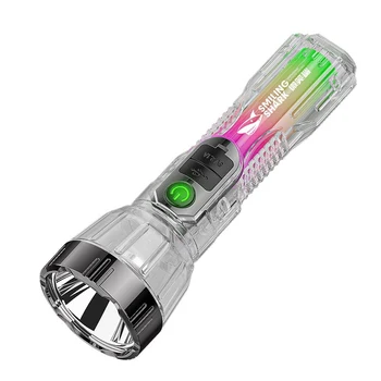 CORKILUX USB преносими акумулаторни супер ярки EDC led светлини със слънчева зареждане, мощна кемпинговая светкавица, фенер