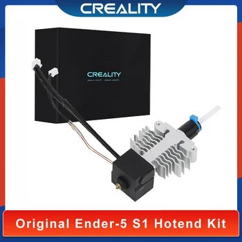 Creality Официален Комплект Emilov-5 S1 Hotend за Высокотемпературного и Скоростно Екструдер Hotend в Събирането на водна основа със Силиконови Чорапи MK6 с накрайник 0,4 мм