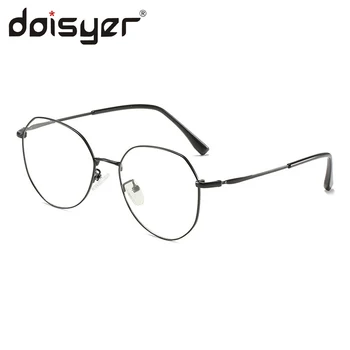 DOISYER 2021 Нови минималистичные ретро слънчеви очила с анти-синя светлина, плоско огледало, слънчеви очила са в лека рамка