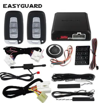 EASYGUARD autoplay стоп е подходящ за kia plug-и-play съвместим с CAN BUS, дистанционно автомобилен стартер, система pke автоаларма
