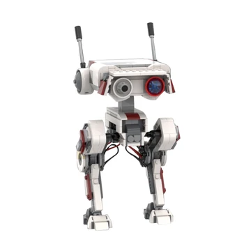 Gobricks MOC Космическа война Падналият Ред на BD-1 Военен Робот Интелигентни Градивни елементи за Сглобяване на Тухли Обемна Колекция Детски Подарък