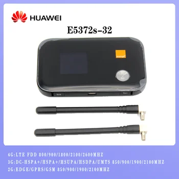 HUAWEI E5372 E5372s-32 4G 150 Mbps, LTE MiFi Cat 4 с Антена за Мобилен WiFi FDD-LTE Pocket Router PK E5577