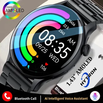 HYTRON Нова Мода Гласово Повикване Смарт Часовници Дами Завинаги Дисплей Потребителски Циферблат Спортен Гривна Здравето Водоустойчив Smartwatch
