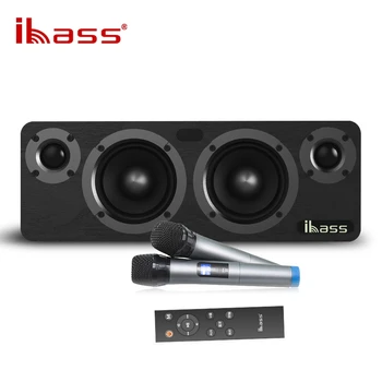 Ibass Solo 120 W, аудио система за домашно кино, KTV, хол, дървен дом Bluetooth-високоговорител, стерео висока точност, телевизор, компютър, кола, USB