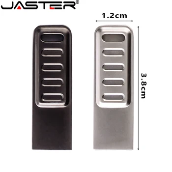 JASTER Бизнес USB флаш памети-Метална писалка-диск 128 GB Memory stick 64 GB Сива Карта от 32 GB Креативен подарък от 16 GB, 8 GB Безплатни подаръци 4G
