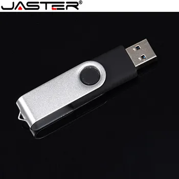 JASTER Отточна тръба на шарнирна връзка, USB Флаш-диск метален cle usb устройство с памет от 64 gb флаш памет 4 GB 8 GB 16 GB 32 GB 64 GB USB 2.0 стик U диск за подарък