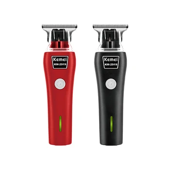 Kemei km-2919 Гореща продажба на USB зареждане Професионална мъжки електрическа машина за подстригване Машинка за оформяне на брада
