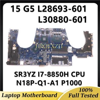 L28693-001 L28693-601 L30880-601 дънна Платка за лаптоп HP ZBOOK 15 G5 дънна Платка DA0XW2MBAH0 с процесор I7-8850H P1000 Тестван на 100%