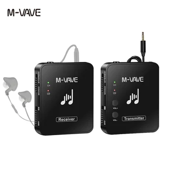 M-vave M8 Wp-10 2.4 G Безжични Слушалки За Пренос на Данни Слушалки MS-1 Монитор на Системата Предавател Приемник Стрийминг за Стерео