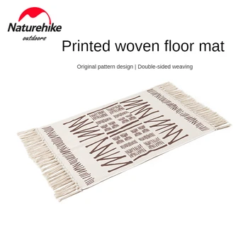 Naturehike Лесен портативен мат с принтом, уличен измръзване тъкани килими, подложка за къмпинг