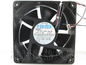 NMB-MAT 4715KL-05W-B46 P91 на сървъра на вентилатора за охлаждане DC 24V 0.46 A 120x120x38mm 3-жични