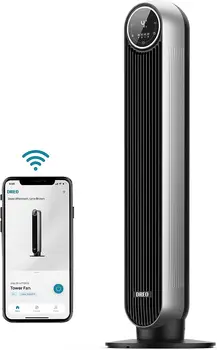 One S Smart WiFi с дистанционно управление, Алекса, металик, 36 инча,-HTF007S-Vine