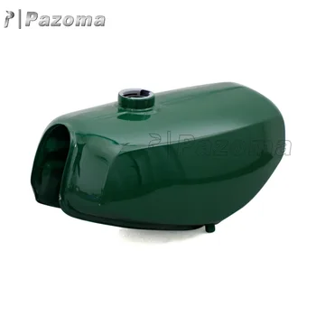 Pazoma на Едро, обичай газова бутилка, благородна стомана, немски дизайн, зелен резервоар на мотоциклет за Simson * S